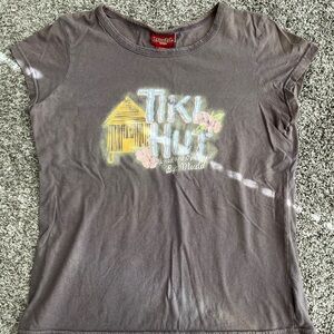 Mudd Y2K Vintage Tiki Graphic Tee